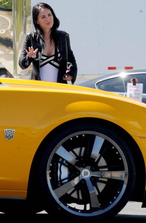 megan fox transformers 3 fired. Megan Fox filming