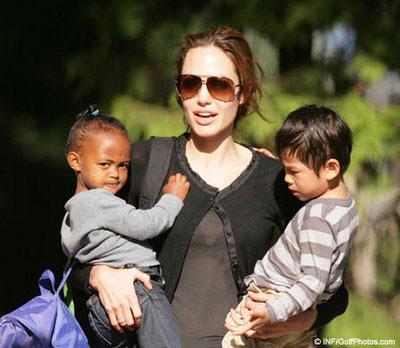 Then he entered into a relationship with Angelina Jolie and her cute United 