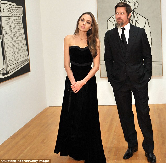 brad pitt and angelina jolie daughter. Angelina Jolie and Brad Pitt