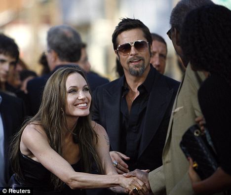 Angelina Jolie Children Names. Angelina Jolie and Brad