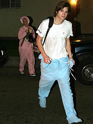 Ashton Kutcher (look at that outfit – you know he's brainwashed)