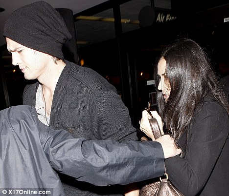 Ashton Kutcher and Demi Moore Adulterous Hollywood actor Ashton Kutcher 