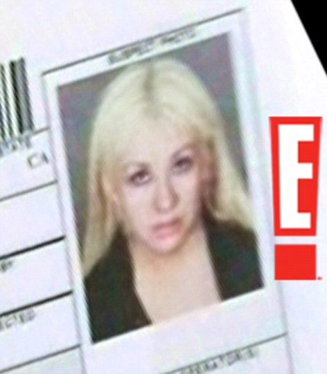 christina aguilera mugshot picture. Christina Aguilera mug shot