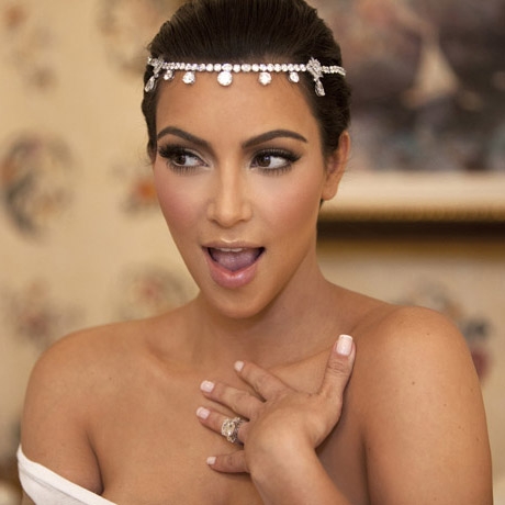 Kim Kardashian Wearing White
