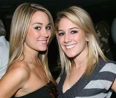 Lauren Conrad and Heidi Montag