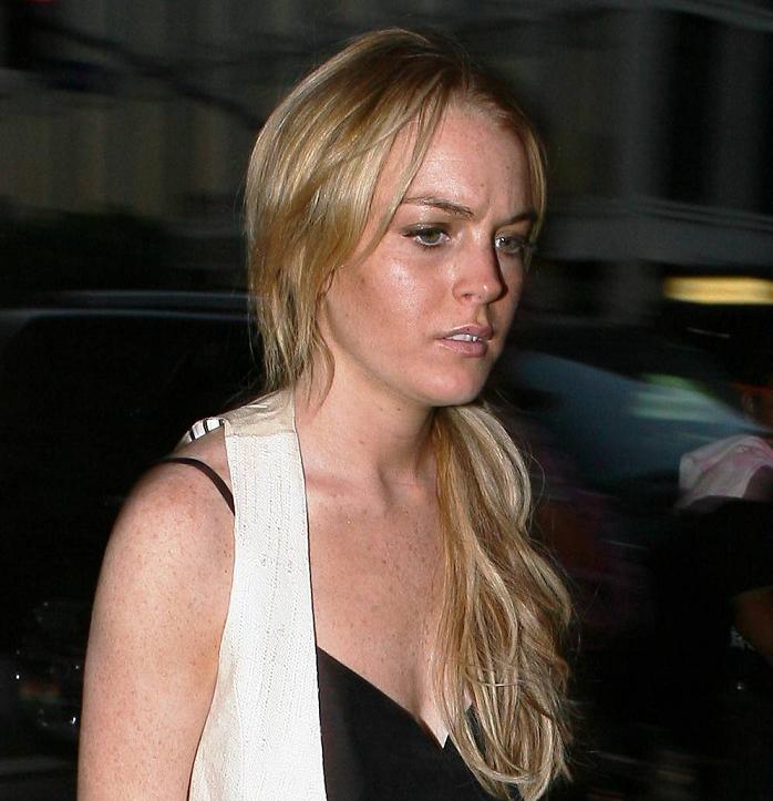 Lindsay Lohan. After being busted and booed online during her last CD's 