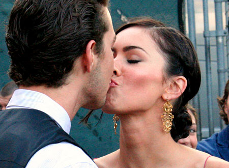 Megan Fox kissing Shia LaBeouf In an interview this month with the website Megan Fox kissing Shia LaBeouf In an interview this month with the website