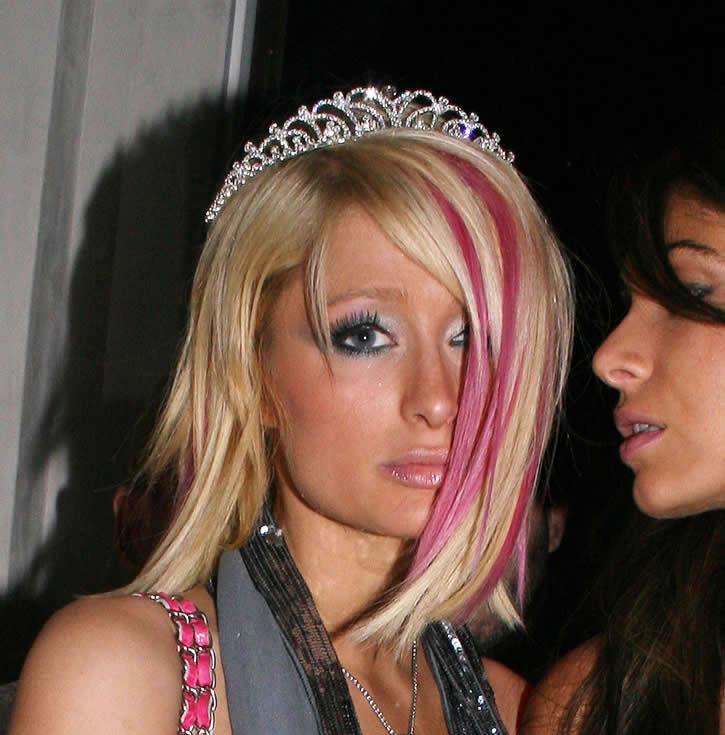 Paris Hilton And Lindsay Lohan Fighting