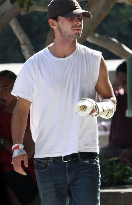 shia labeouf hand injury pictures. Shia LaBeouf,