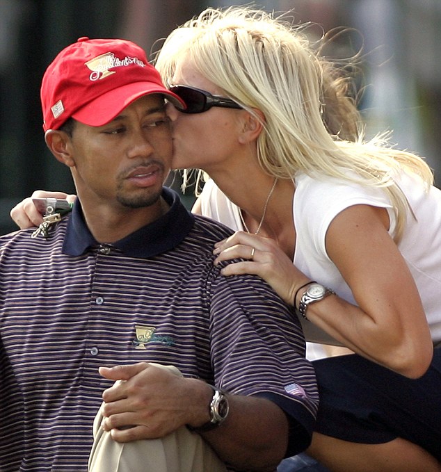 tiger woods scandal photos. Tiger and Elin Woods