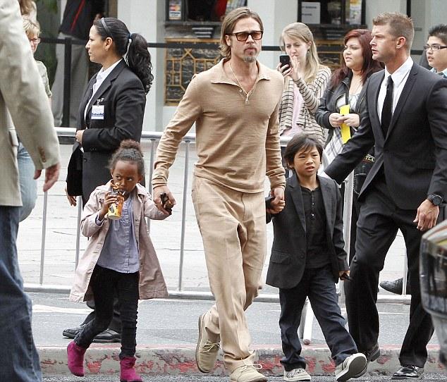 Brad Pitt Better Watch Angelina Jolie Around The New Bodyguard